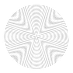 Spiral line vector