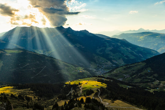 Mountain range in France