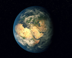 Planet Earth.Elements of this image furnished by NASA.