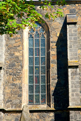 Fototapeta premium Church ornamental window
