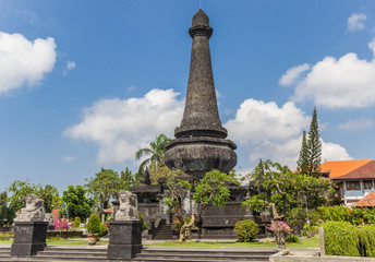 Fototapeta na wymiar Historic Puputan Klungkung monument in Bangli, Indonesia