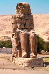 Memnon Colossus in Egypt