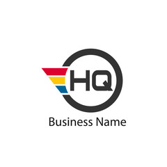 Initial Letter HQ Logo Template Design