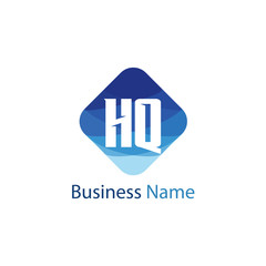 Initial Letter HQ Logo Template Design