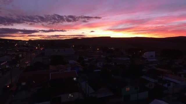 Por do Sol em Jaguaria&iacute;va - PR