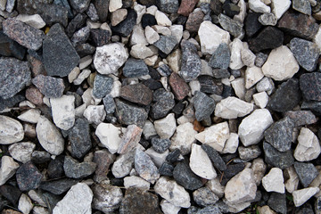 background of colored stones