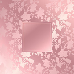 Abstract vintage seamless damask pattern. Floral ornate