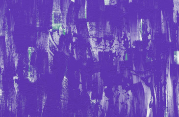 violet painted old wall