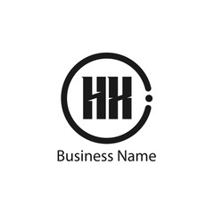Obraz premium Initial Letter HX Logo Template Design