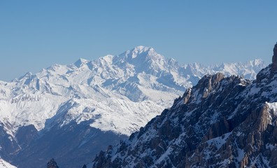 Obraz premium mont blanc view