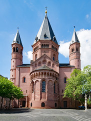 Mainzer Dom St. Martin, Mainz, Rheinland-Pfalz, Deutschland