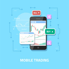 Mobile online trading