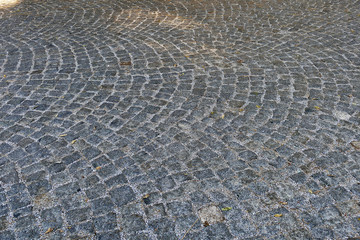 old handmade wooden old staircase,