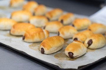 briox relleno de chocolate