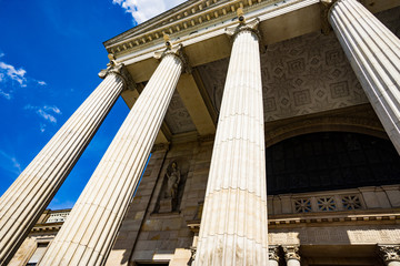 Fototapeta premium Pillars on a historic Building
