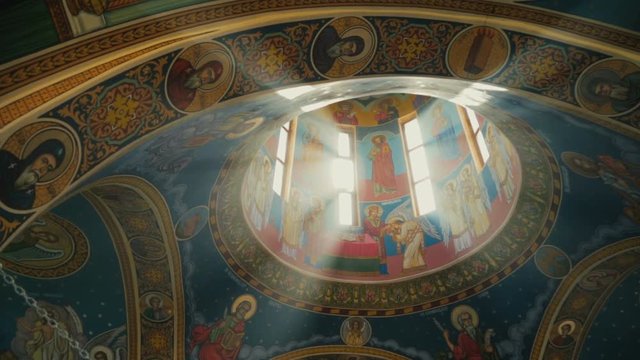 Rays of Light in the orthodox church.