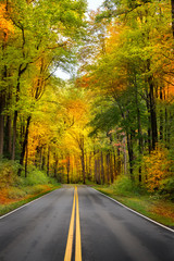 smoky mountains int he fall