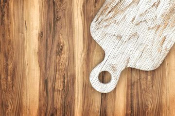Old wooden cutting board