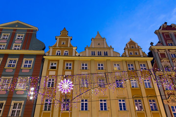 Obraz premium Christmas in Wroclaw, Poland