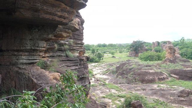 Pan from the Sindou Peaks, Burkina Faso