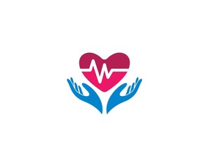 Heartbeat logo illustration