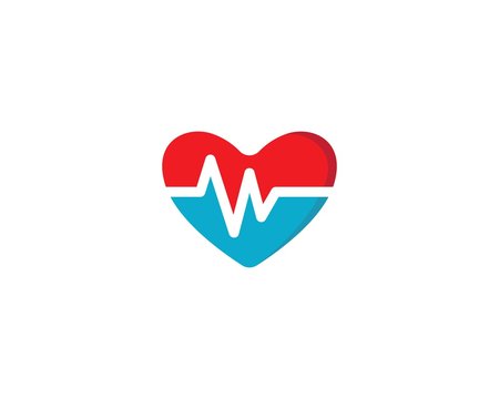 Heartbeat logo illustration