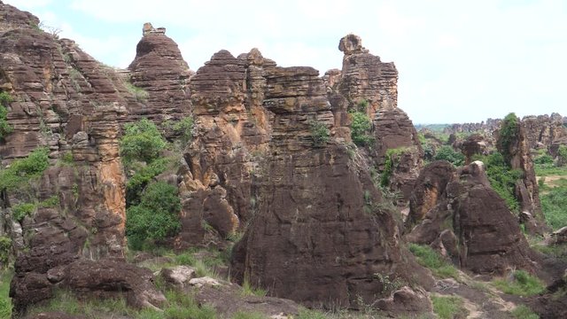 Pan from the Sindou Peaks, Burkina Faso