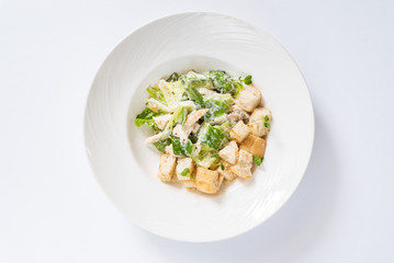 caesar salad isolated