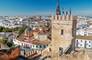 Fototapeta na wymiar Castle of Carmona in Andalusia
