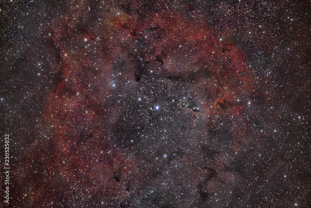 Canvas Prints imaged with a telescope and a scientific ccd camera