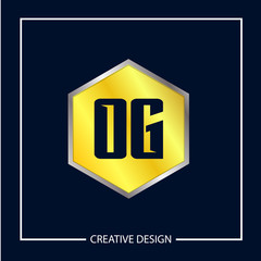 Initial Letter OG Logo Template Design