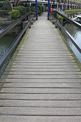 Fototapeta premium Movable Footbridge London