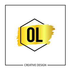 Initial Letter OL Logo Template Design