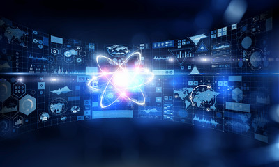 Technology science concept