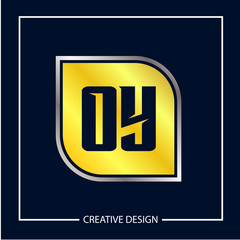 Initial Letter OY Logo Template Design