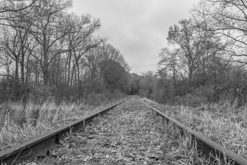 abandoned railroad