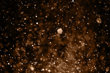 abstract background from spray water, similar to star or galaxy using as wallpaper
