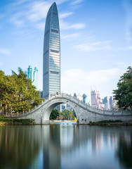 Urban Landscape of Shenzhen Litchi Park