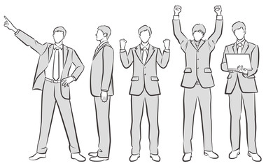 ビジネスマンのイラスト