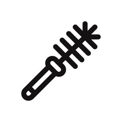 Toilet brush vector icon