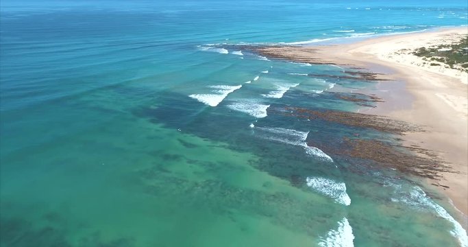 Jefferys Bay Coastline in South Africa