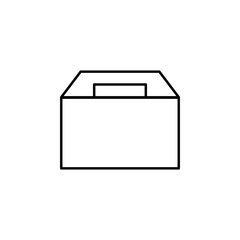 food, lunch box icon. Element of food icon. Thin line icon for website design and development, app development. Premium icon