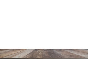 empty wooden table using for background