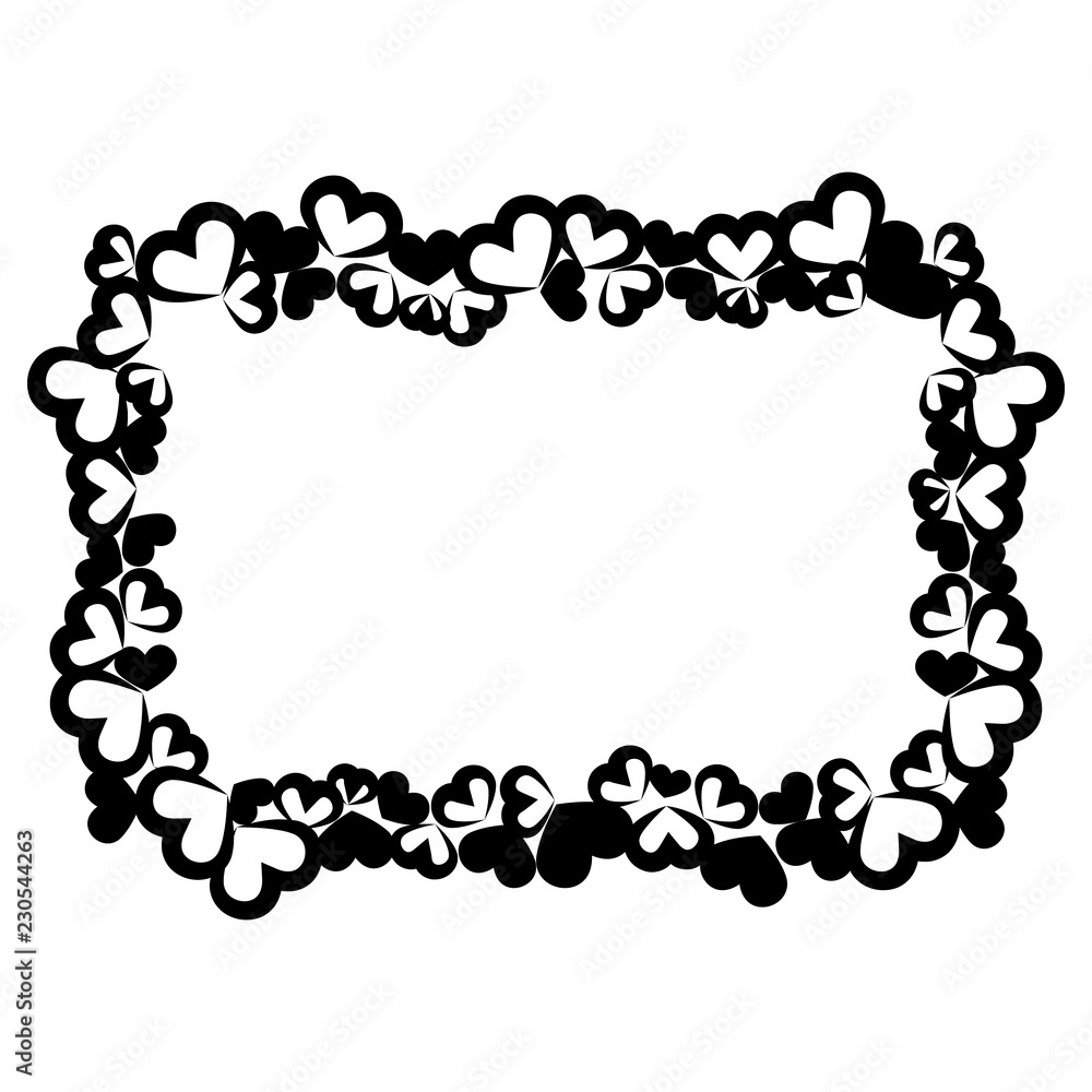 Poster decorativeframe and border vector