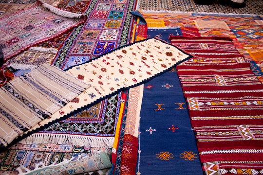 Moroccan Silk Rugs at a Rug Store