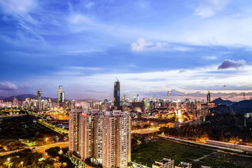 Shenzhen City Skyline