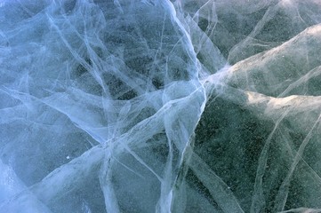 Detailed ice texture