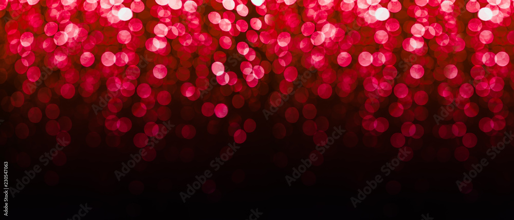 Wall mural abstract light bokeh for background