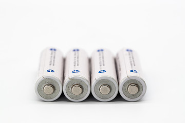 recharge battery isolated on white background