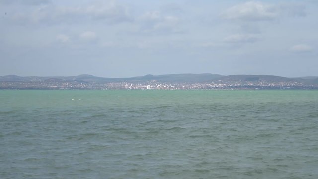 Balaton F&radic;&ordm;red recorded from a beach at Zam&radic;&deg;rdi Lake Balaton, Europe. Recorded with a Sony alpha 7III in 4K.